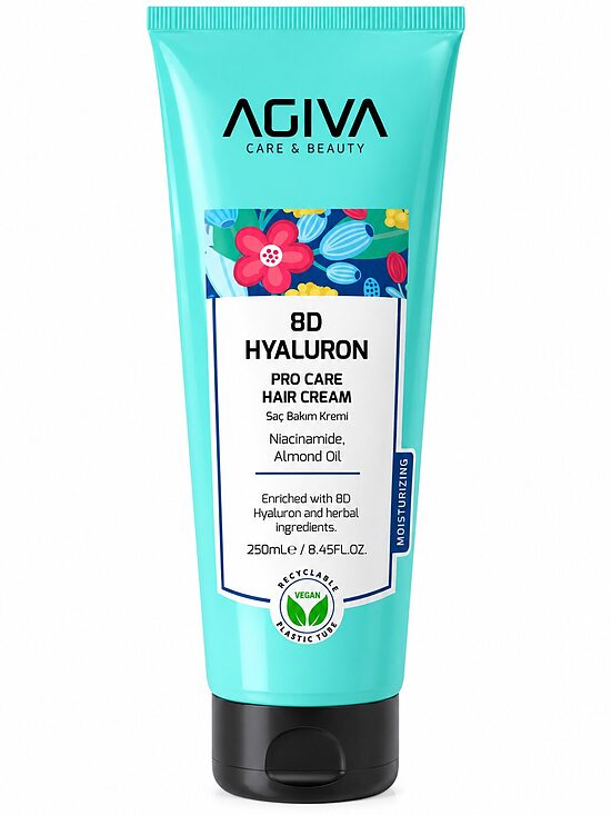 AGIVA - CARE & BEAUTY 8D HYALURON PRO CARE matu krēms 250 ml