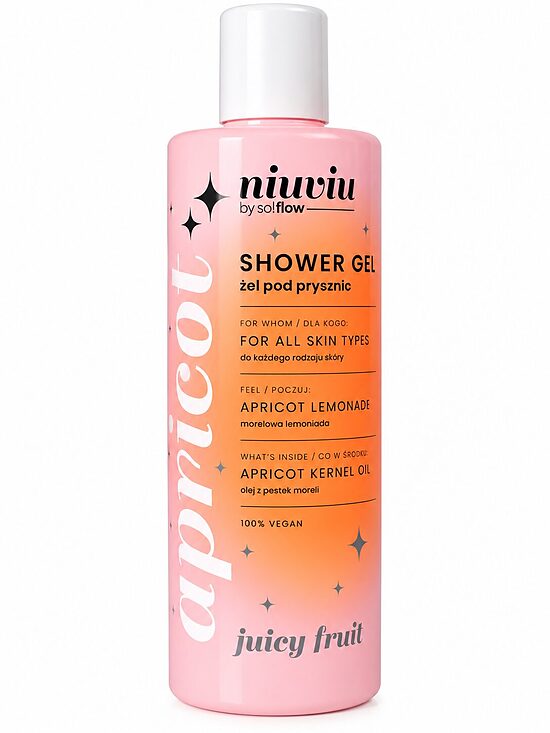 NIUVIU - Juicy Fruit Dušas Želeja Apricot Lemonade 300 ml
